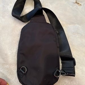 Black crossbody bag